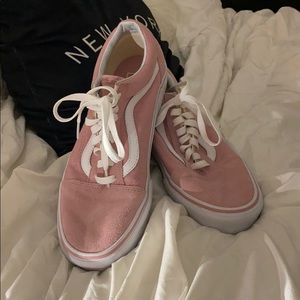 Woman’s Pink Vans